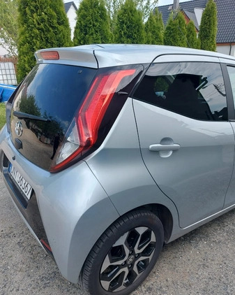 Toyota Aygo cena 54000 przebieg: 9840, rok produkcji 2021 z Nysa małe 121